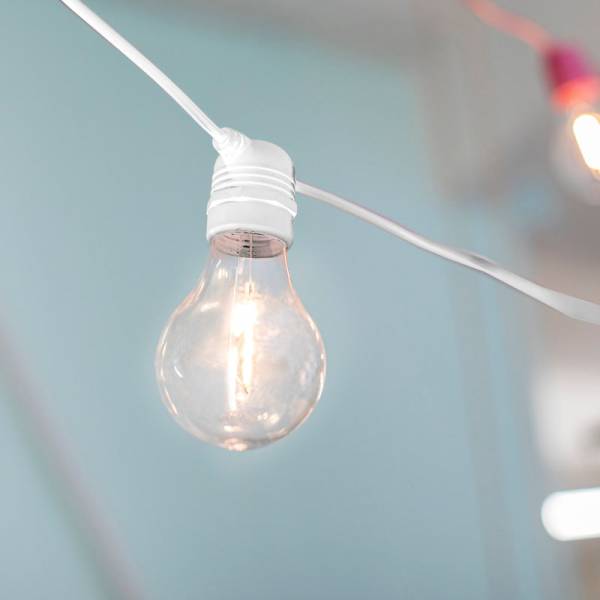 Solcelledrevne og USB-genopladelige lyskæder - Billede 3